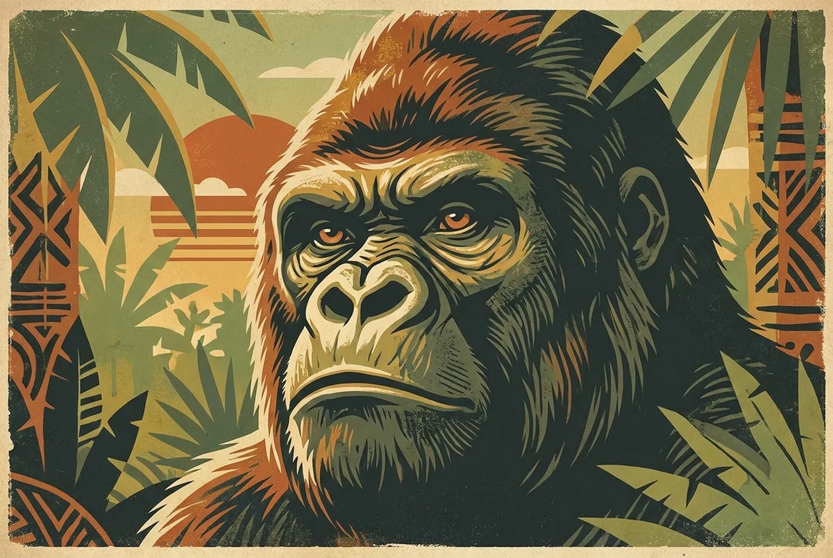Gorilla artwork
