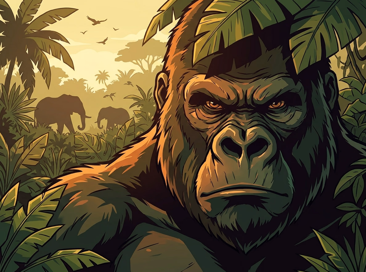 Gorilla artwork